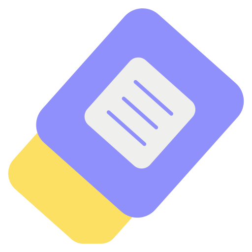 Eraser free icon