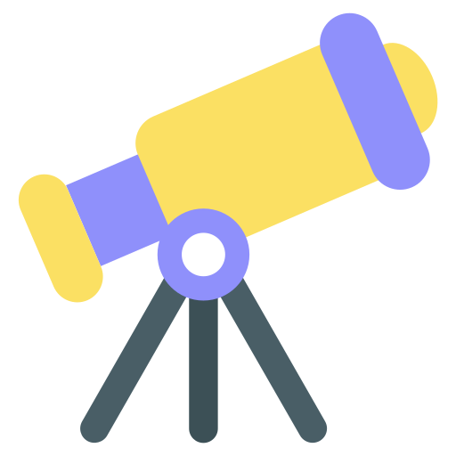 Telescope free icon