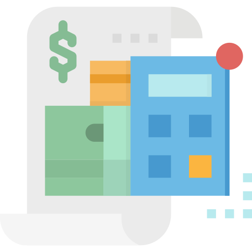 presupuesto icono gratis