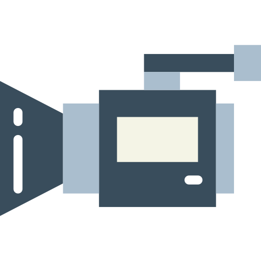 camara de video icono gratis