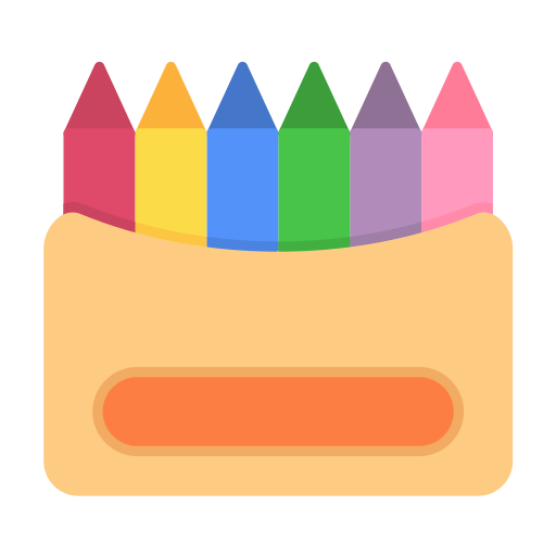 lápiz de color icono gratis