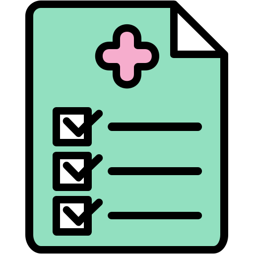 의료 진단서 무료 아이콘 의료 진단서 무료 아이콘