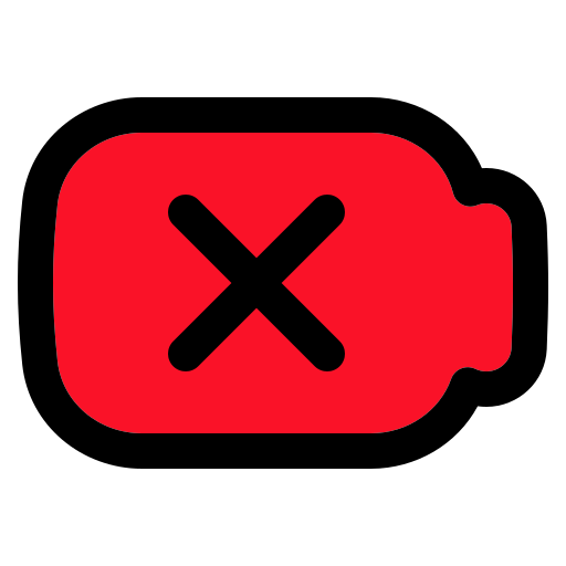 niedriger batteriestatus kostenlos Icon