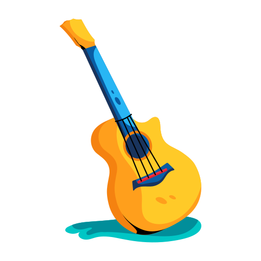 guitarra icono gratis