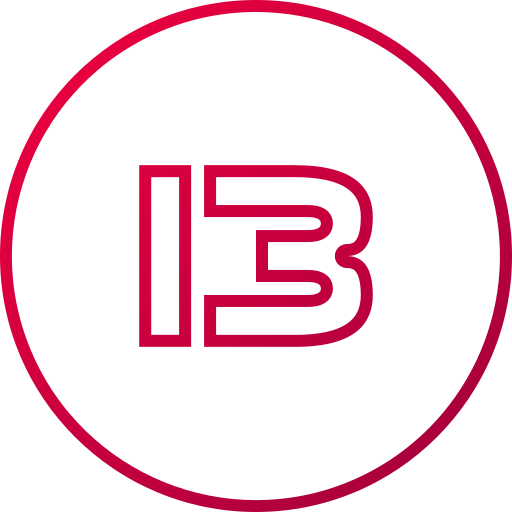 numéro 13 Icône gratuit