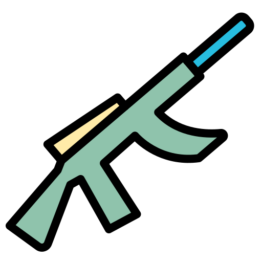 Assault rifle free icon Assault rifle free icon