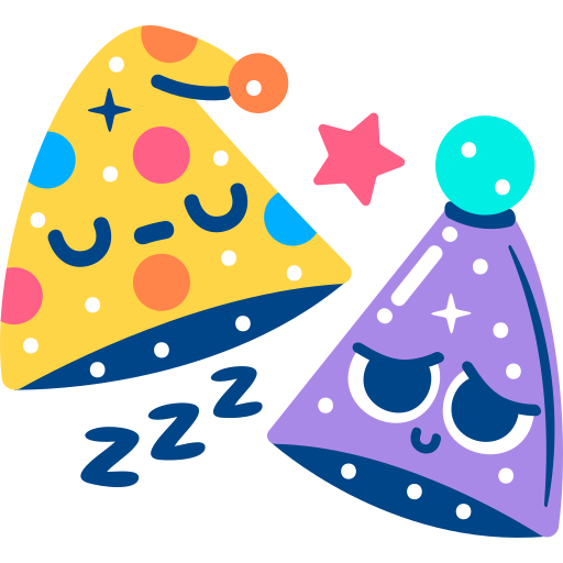 Bedtime free sticker