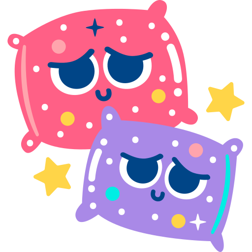 Bedtime free sticker