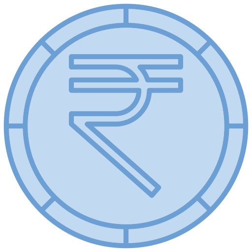 Rupee symbol free icon