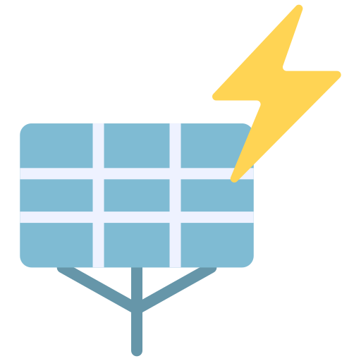 panel solar icono gratis