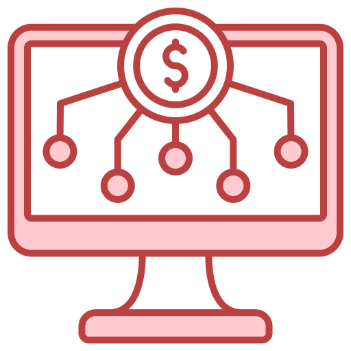 Économie numérique Icône gratuit Économie numérique Icône gratuit