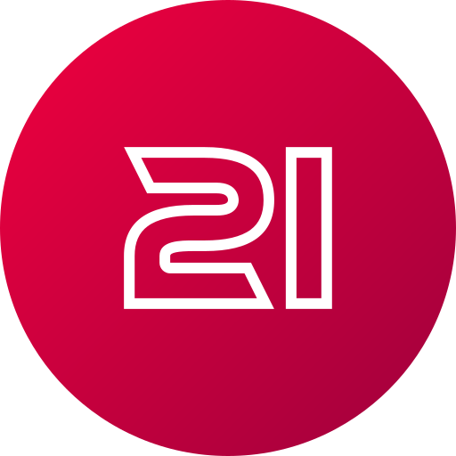 Number 21 free icon Number 21 free icon