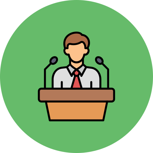 discours Icône gratuit discours Icône gratuit