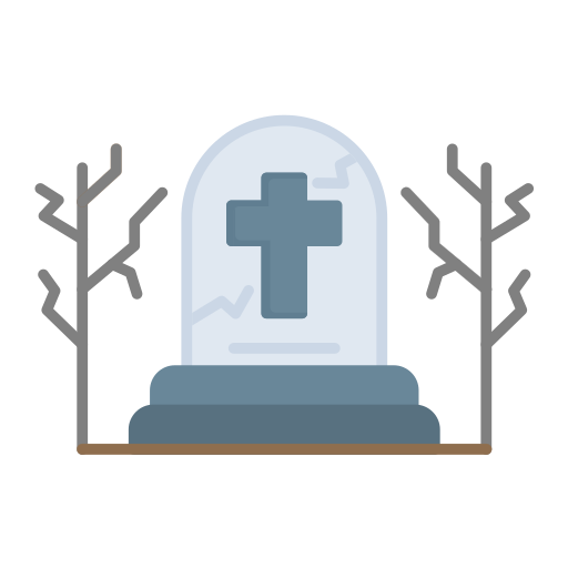 cementerio icono gratis