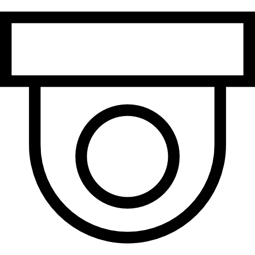 circuito cerrado de televisión icono gratis