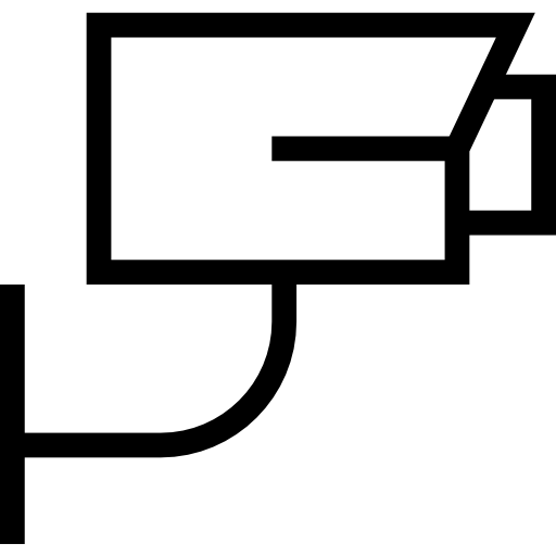 circuito cerrado de televisión icono gratis