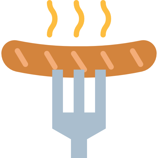 saucisse Icône gratuit saucisse Icône gratuit