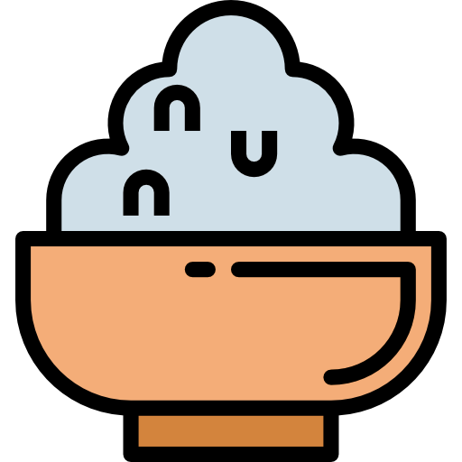 밥 그릇 무료 아이콘