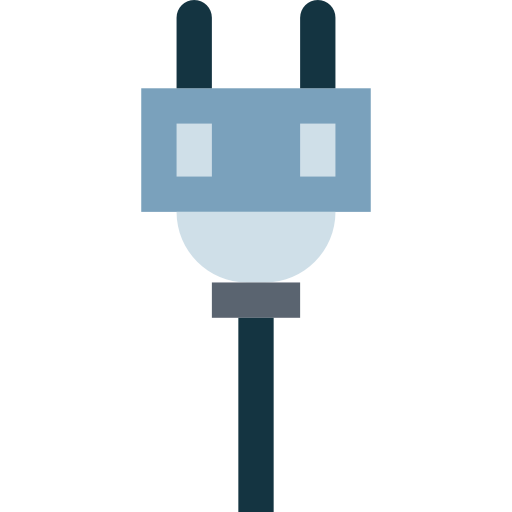 Plug Smalllikeart Flat Icon