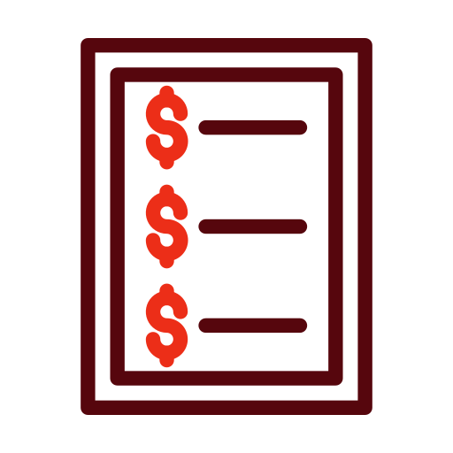 preisliste kostenlos Icon preisliste kostenlos Icon