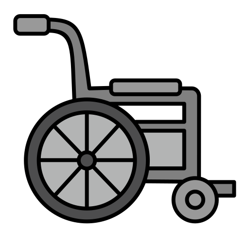 Инвалидная коляска бесплатно иконка Инвалидная коляска бесплатно иконка