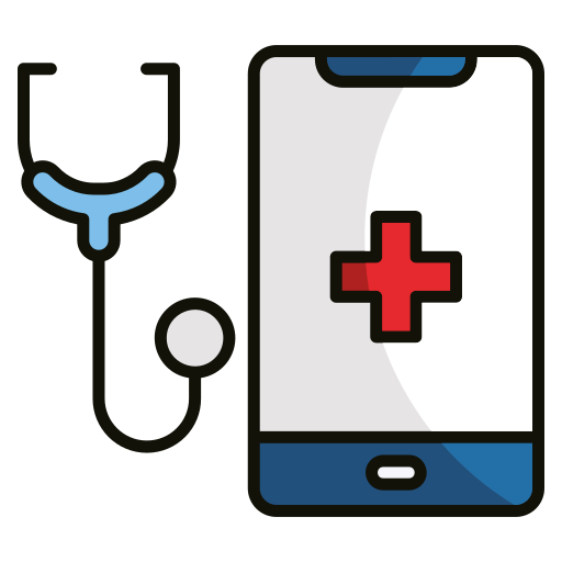 telemedicina grátis ícone telemedicina grátis ícone