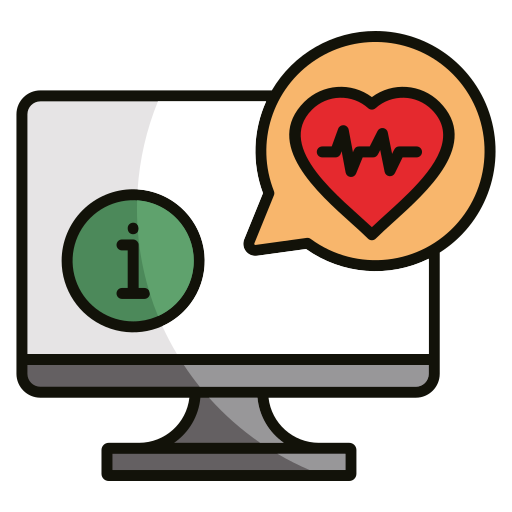 informação médica grátis ícone