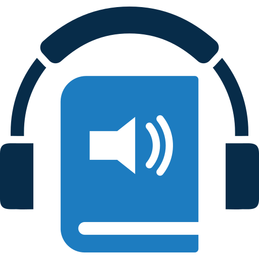 Audio book free icon