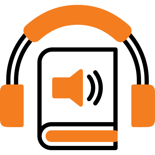 Audio book free icon