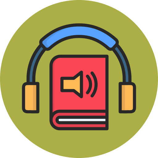 livre audio Icône gratuit