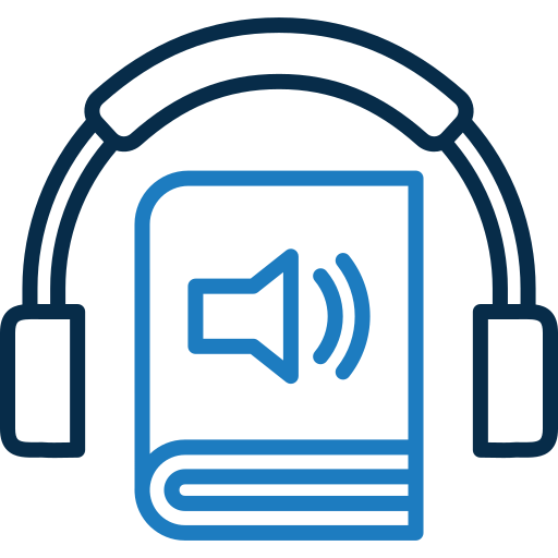 Audio book free icon
