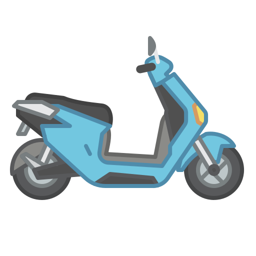 bicicleta scooter icono gratis