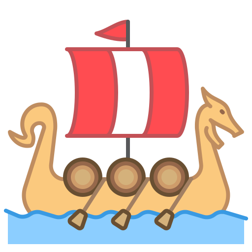 drakkar icono gratis