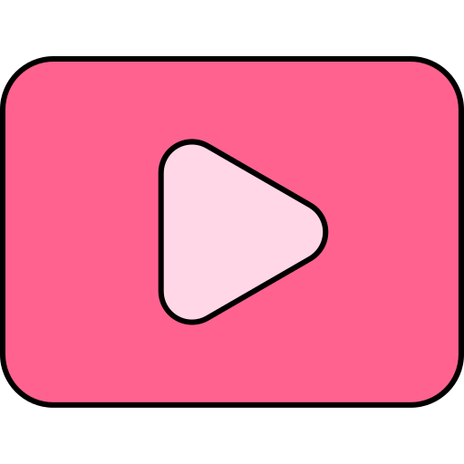 reproductor de video icono gratis