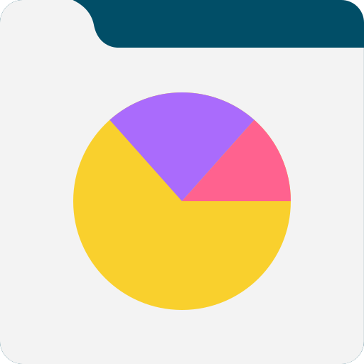 gráfico circular icono gratis