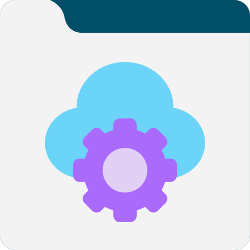 computación en la nube icono gratis