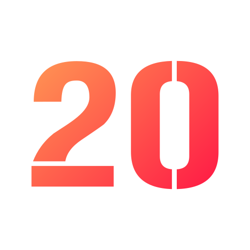 nummer 20 kostenlos Icon nummer 20 kostenlos Icon