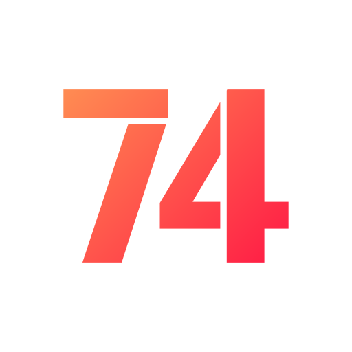 74 Icône gratuit 74 Icône gratuit