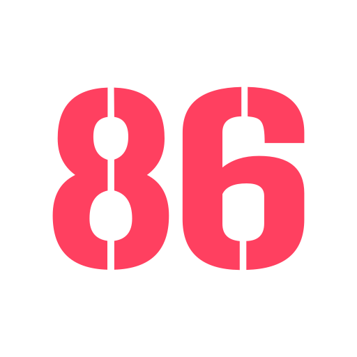 86 icono gratis