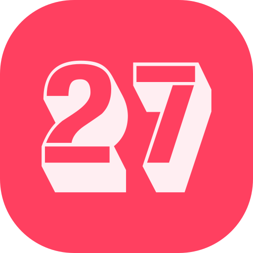 27 Icône gratuit 27 Icône gratuit