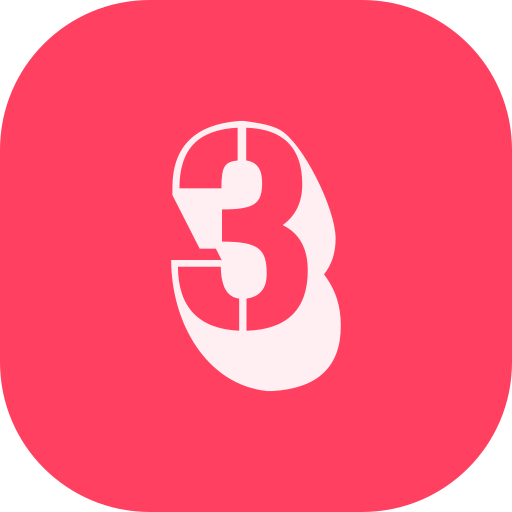 nummer 3 kostenlos Icon nummer 3 kostenlos Icon