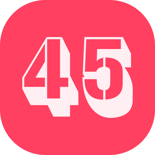 45 icono gratis