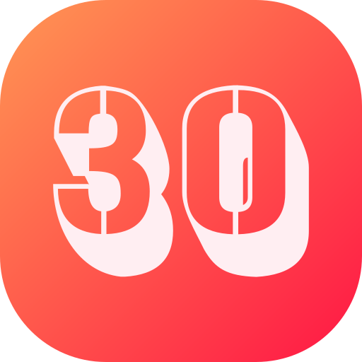 nummer 30 kostenlos Icon nummer 30 kostenlos Icon