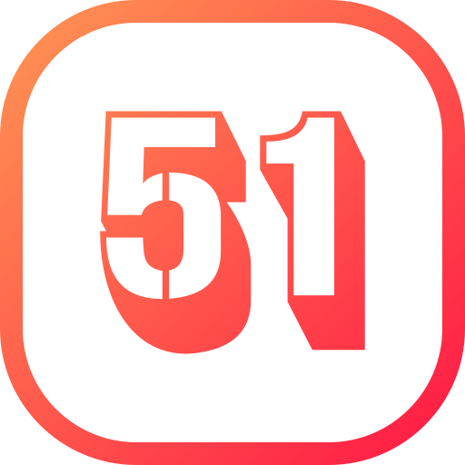 51 grátis ícone