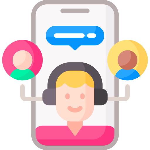 medios de comunicación social icono gratis