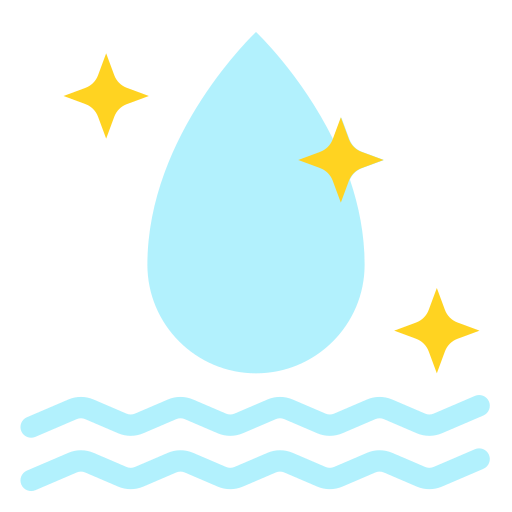 agua limpia icono gratis