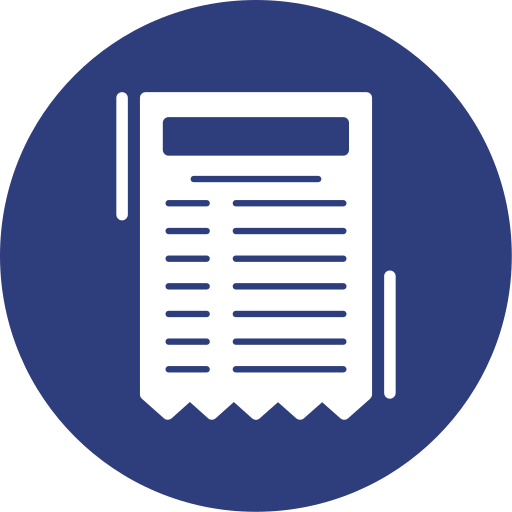 factura icono gratis