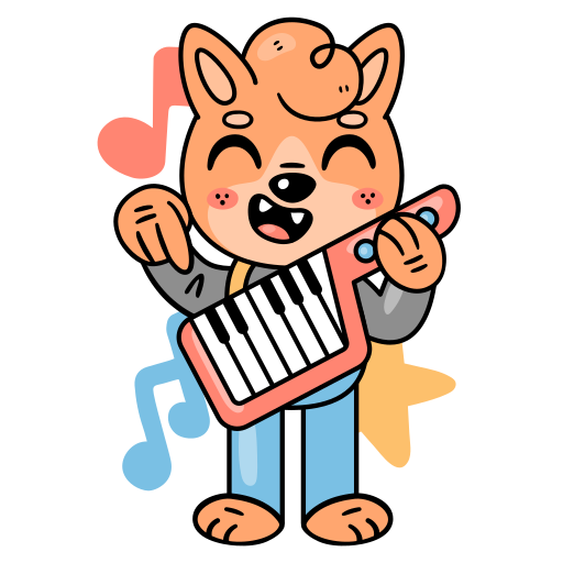 músico grátis figurinha