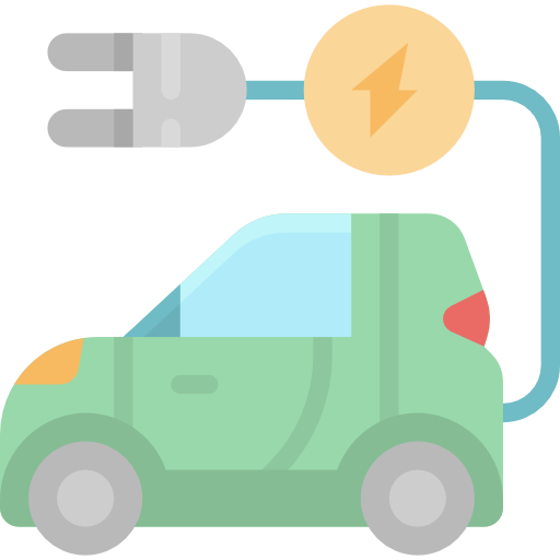 Electric car - Free transport icons