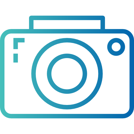 Camera Smalllikeart Gradient icon